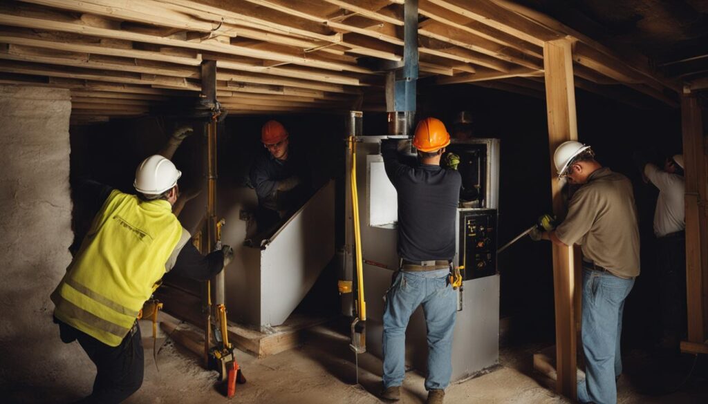furnace installation process