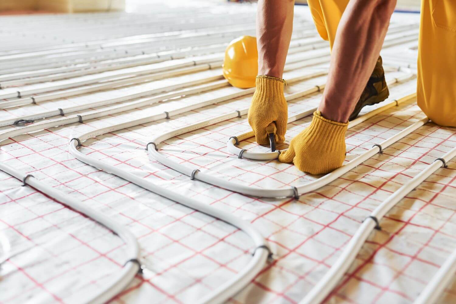 hydronic radiant heated floors installation repair