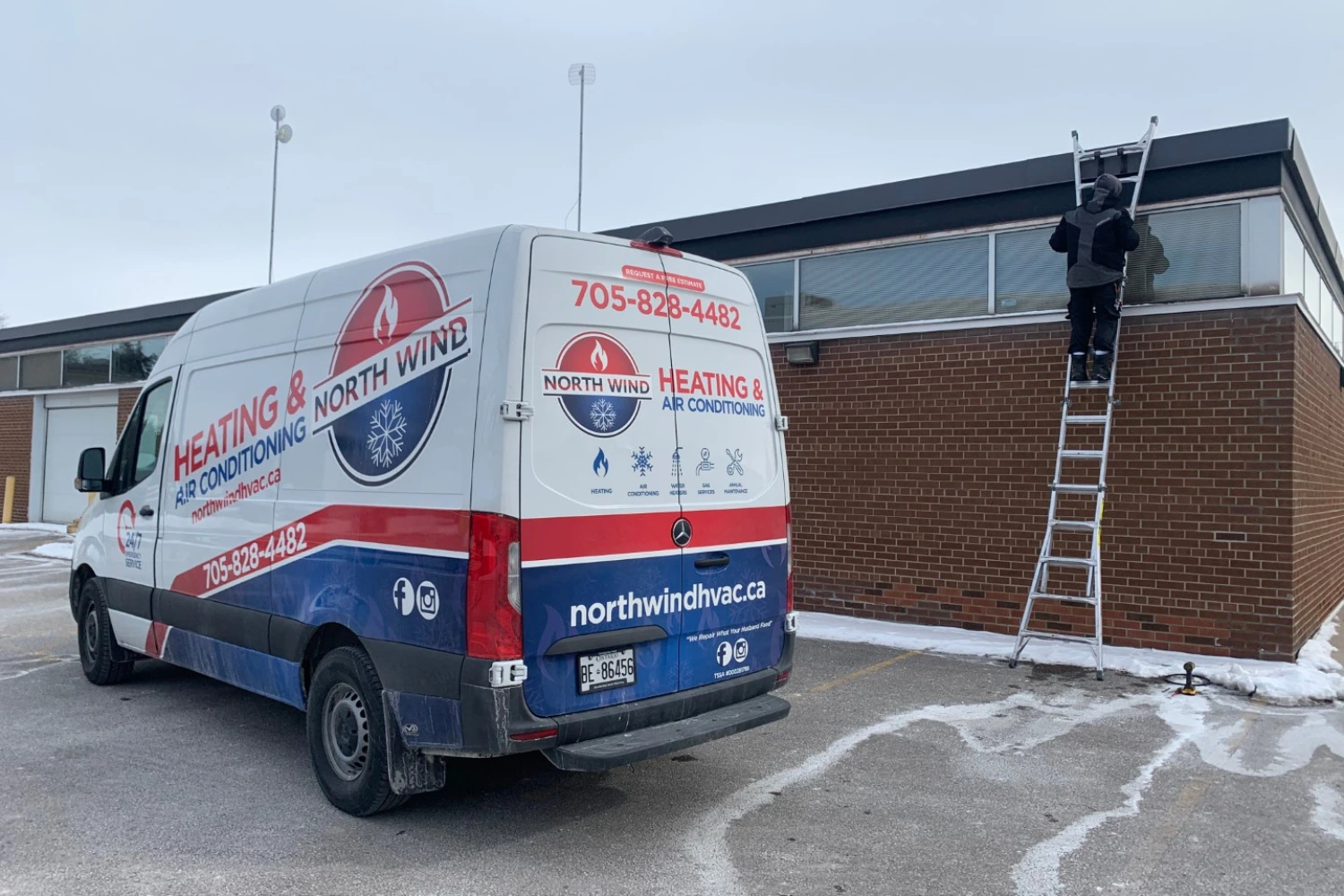 install commercial rooftop units