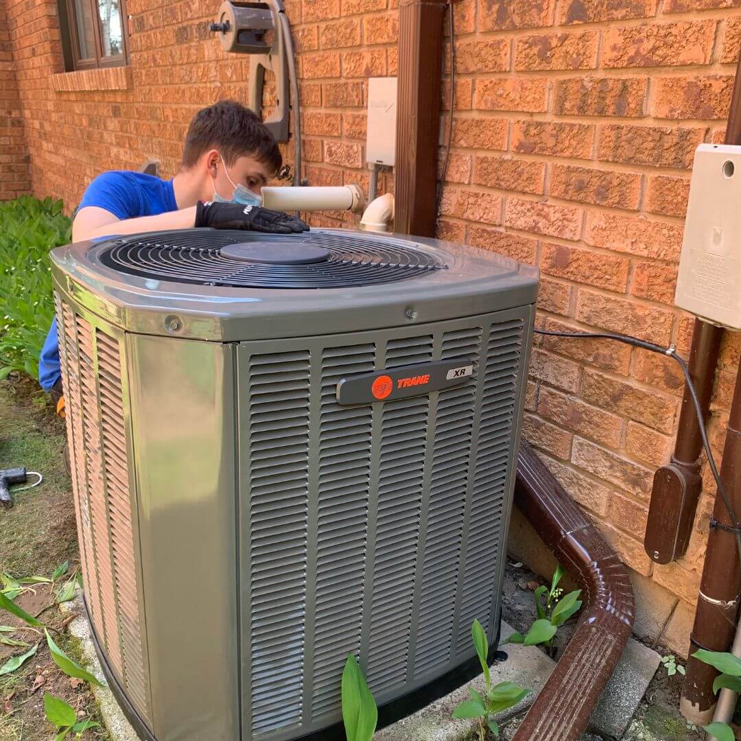 residential ac install pickering