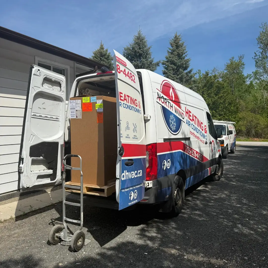 furnace installation day