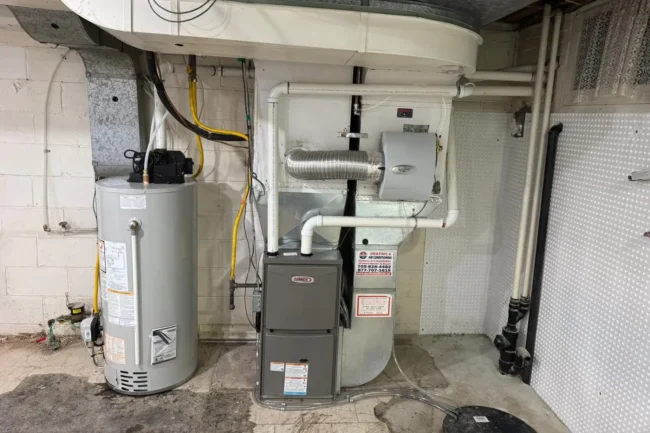 new furnace installed