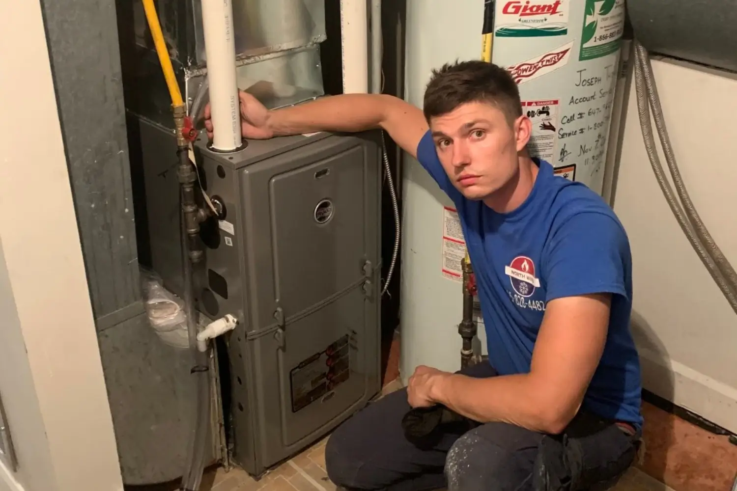 professional furnace repair technicians