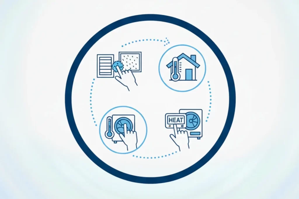 why does my furnace switch on and off