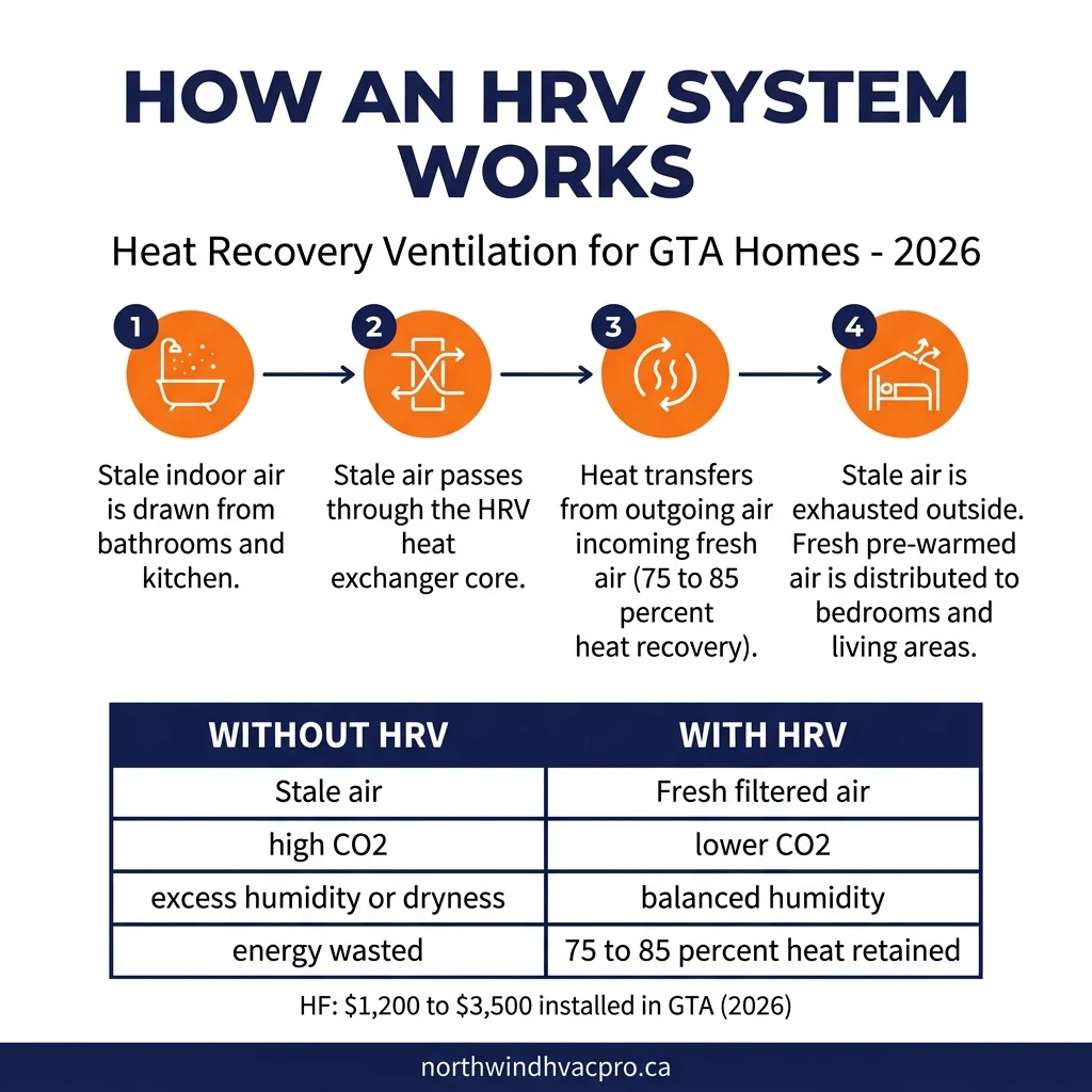 HRV system infographic NorthWind HVAC GTA 2026