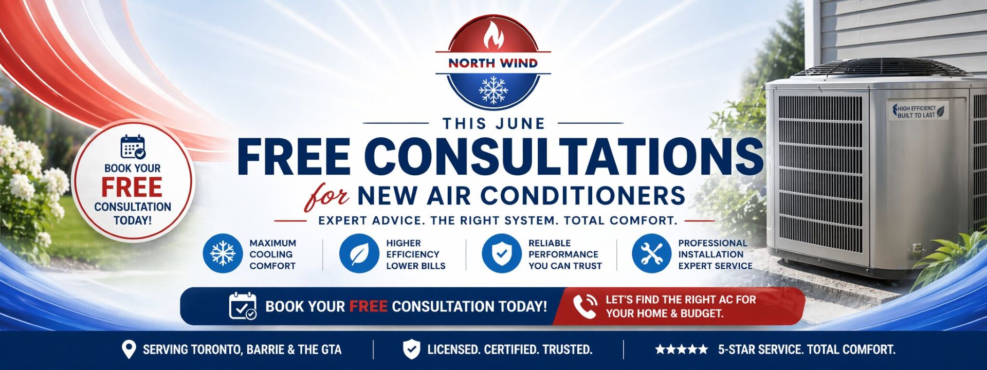 northwind free consultation for new air conditioners