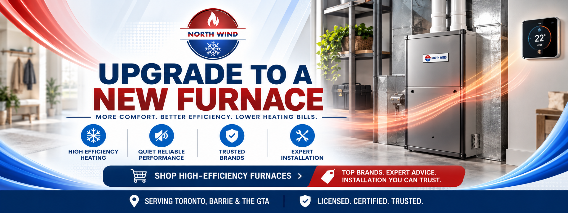 north wind upgrade furnace